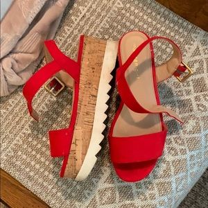 Red Espadrilles